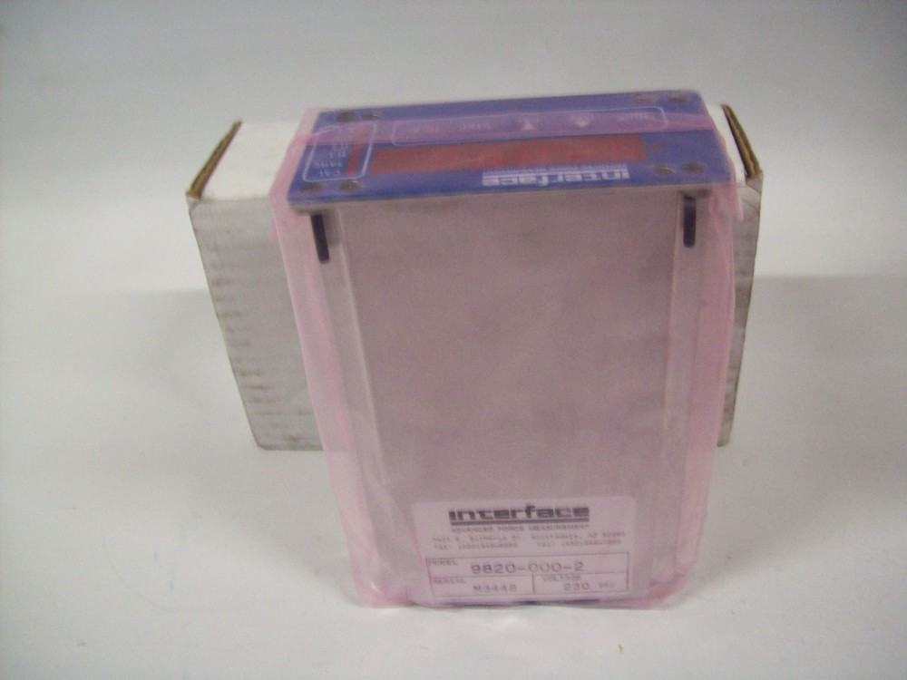 Interface Model 9820 Digital Indicator 230Vac 9820-000-2