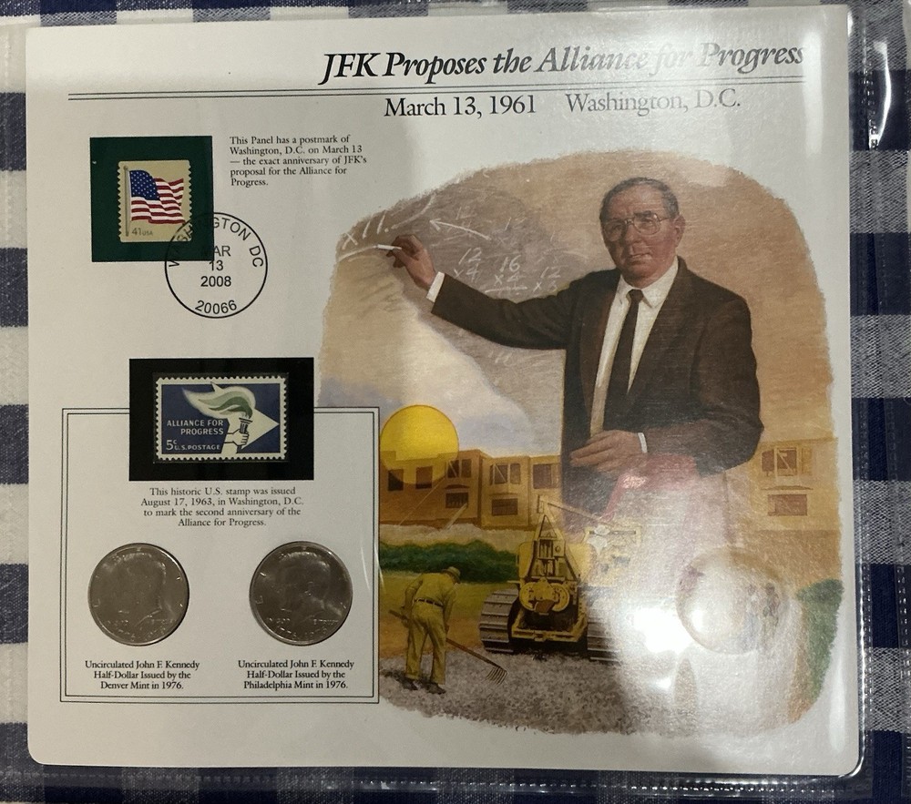 JFK Postal Commerative Society Pages