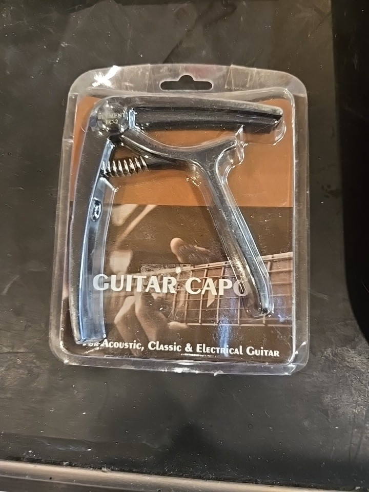 Generic CAPO Universal Acoustic & Electric Guitars BLACK