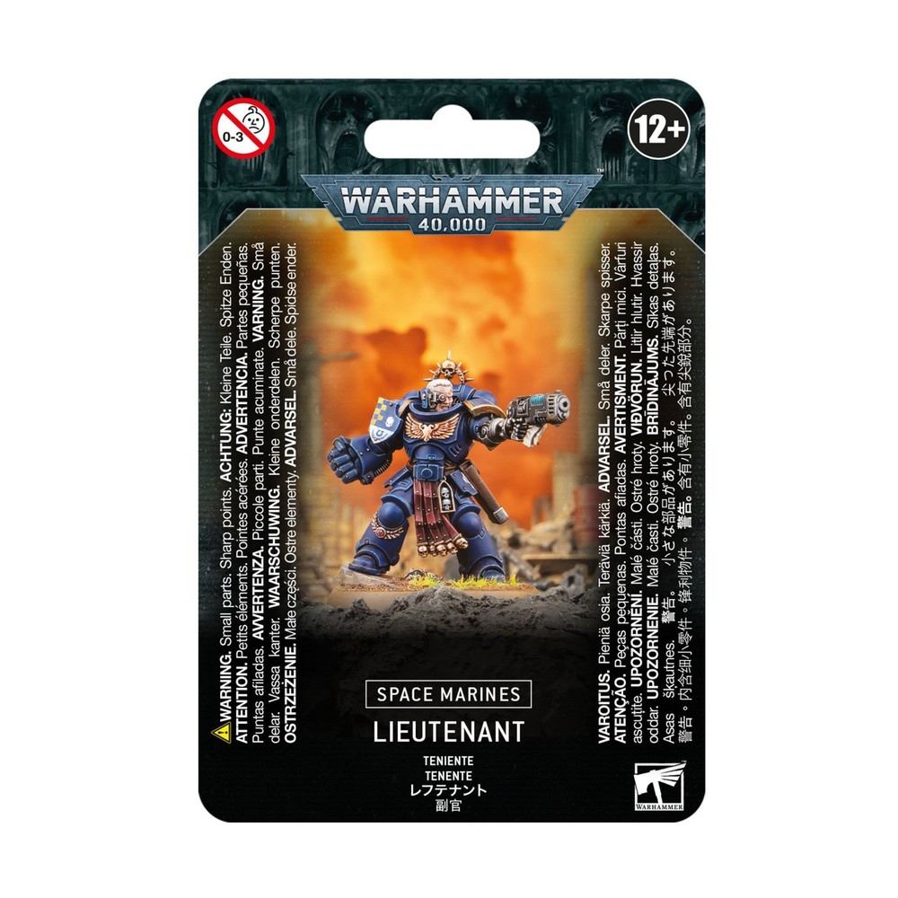 GW Warhammer 40k Space Marines - Lieutenant Pack New