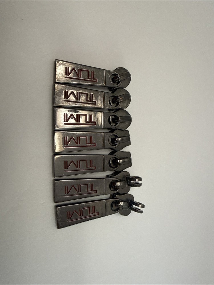 Tumi 7 Slider and Zipper Pulls, Authentic Original