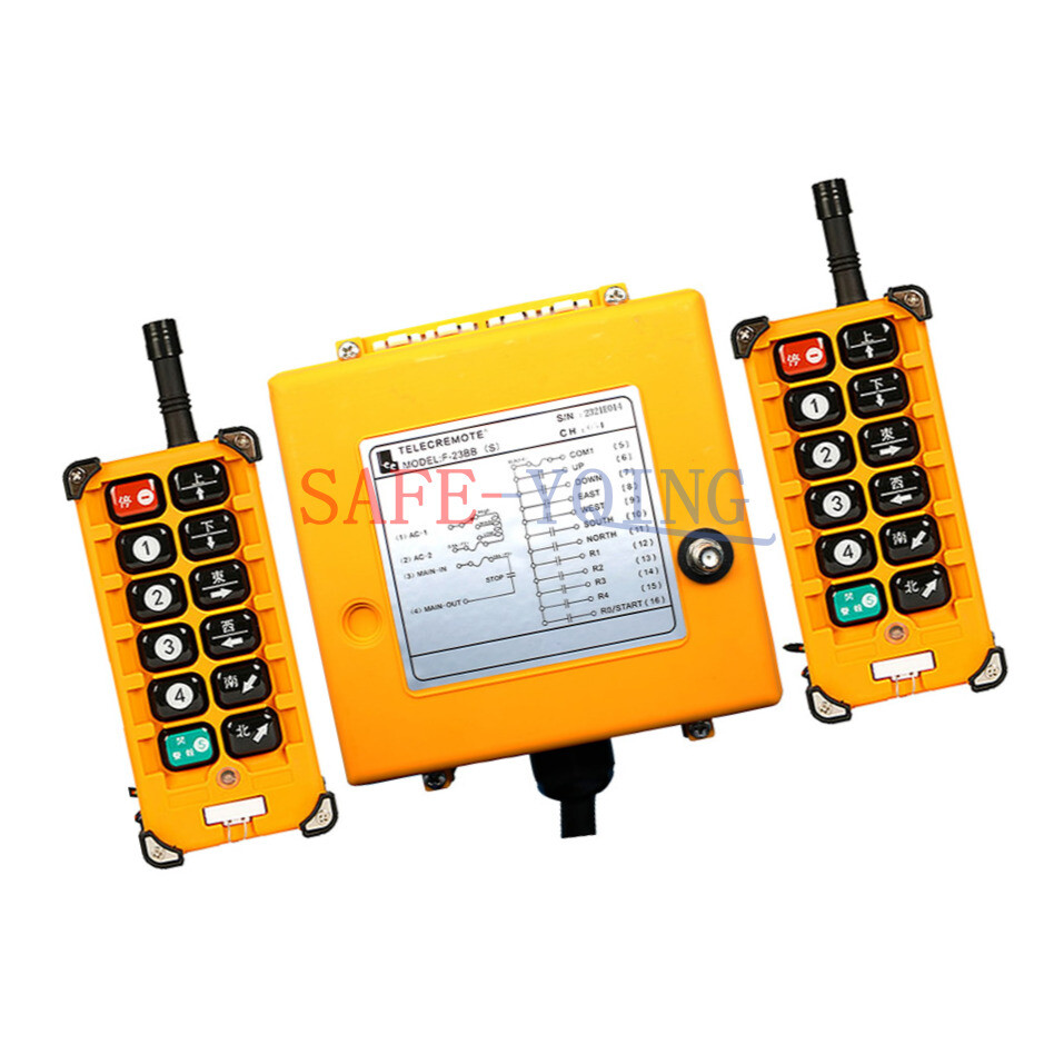 F23-BB(S) 12V 2 Transmitter +1 Receiver Industrial Crane wireless Remote Control