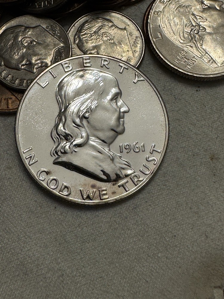1961 Franklin Half Dollar Proof (DDREV)