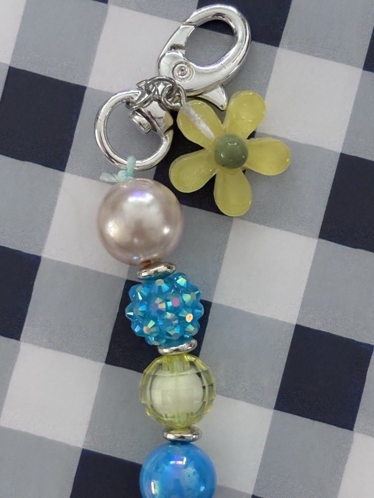 Pony Yellow Bookmark Dangle Junk Journal Charm Handmade