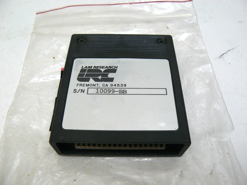 Lam Research Recipe Module 10099-BB