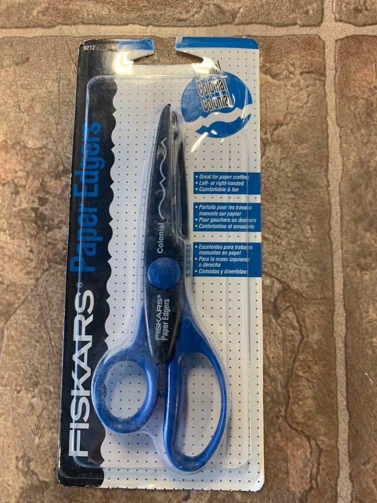 Vintage Fiskars Paper edger: Colonial Pattern