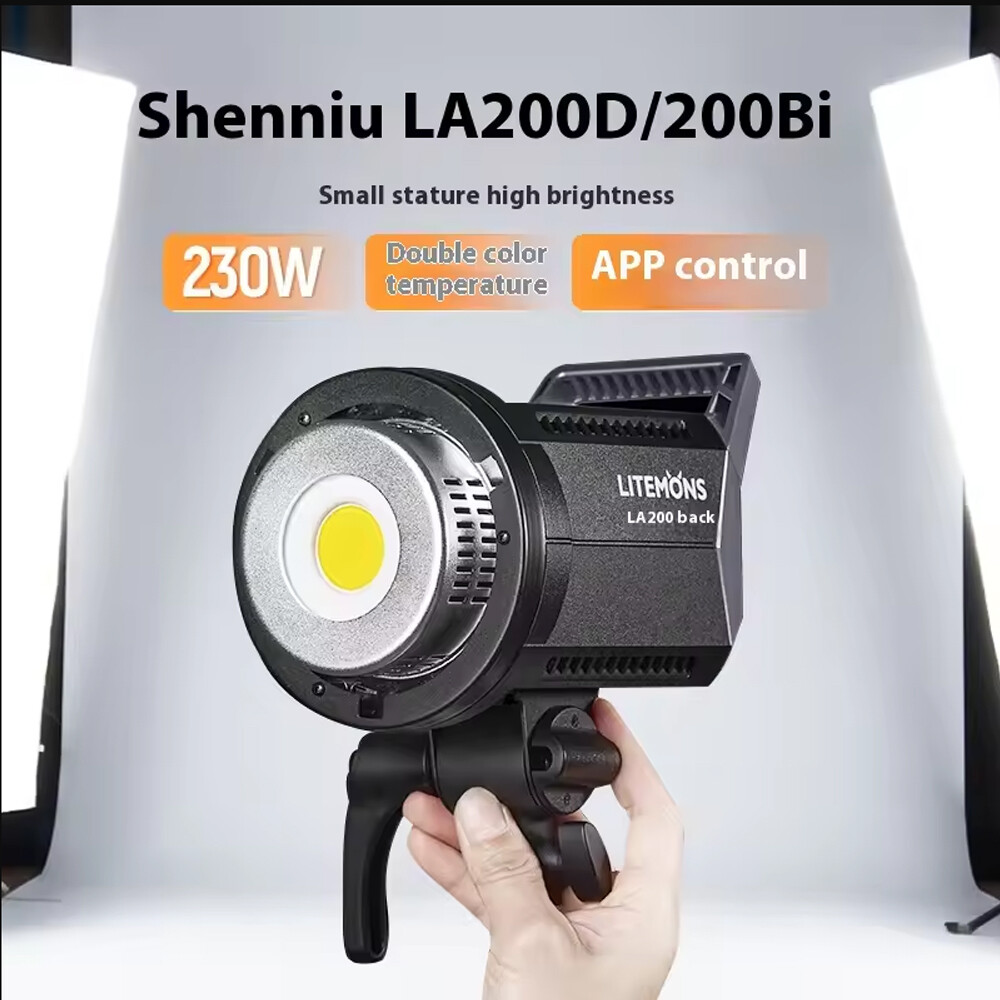 US Godox LA200D LED Light 230W Video Light Bowen Mount Continuous Studio Light