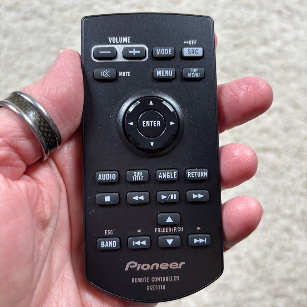 Pioneer CXE5116 Remote Controller for Car Audio Multimedia Systems Black