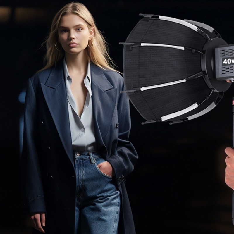 Small 290mm Octagonal Softbox Easy Storage Octagonal Softbox for Photography