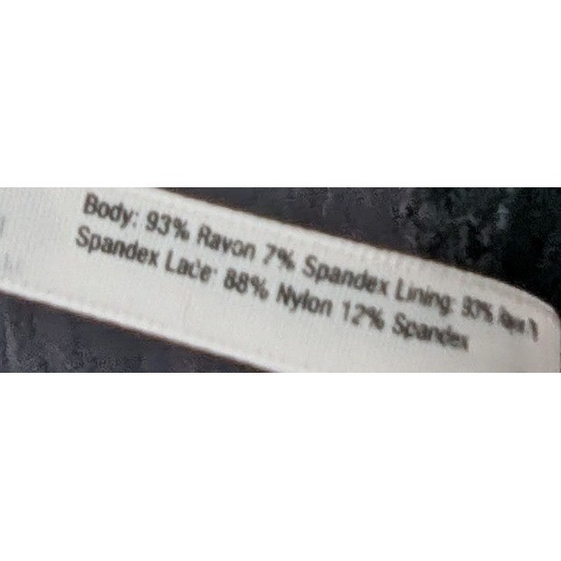 Soma Cool Nights Black Lace Trim Camisole Slip Dress Nightie Chemise Coquette L