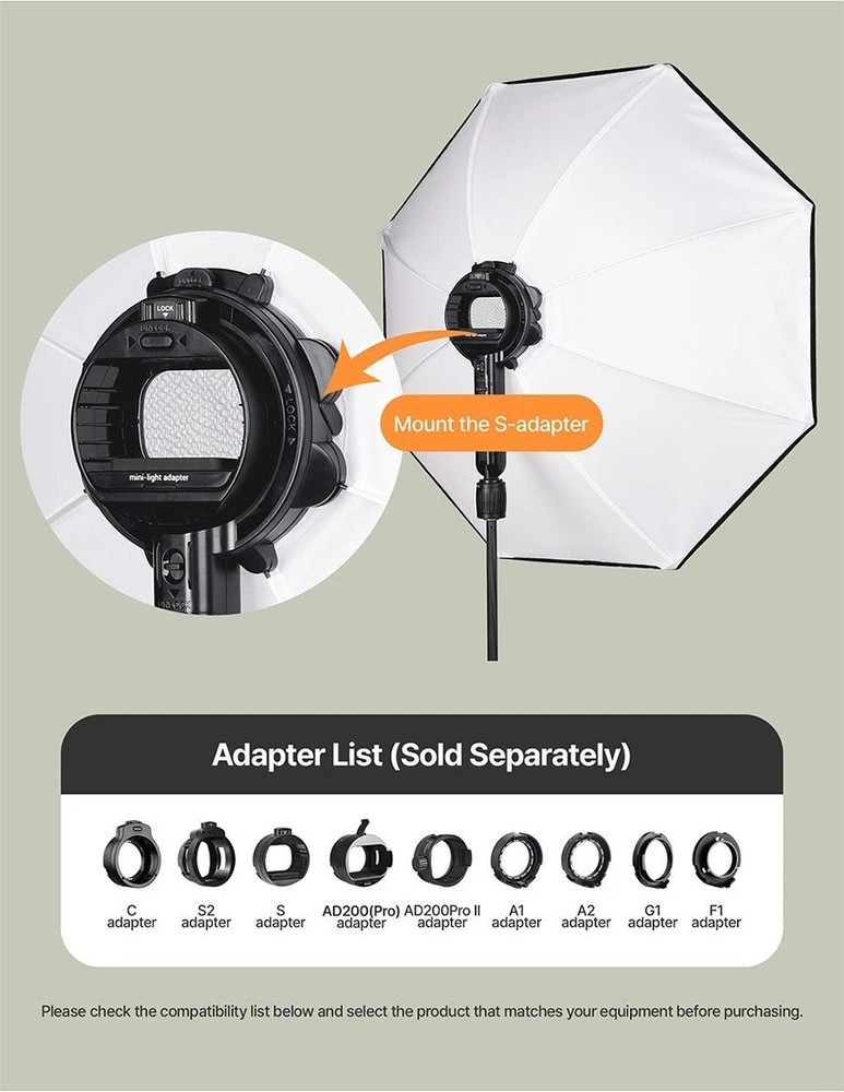 SMDV FLIP BOUNCE 28/Studio Photography Light Diffuser Ceiling Reflector Soft-box