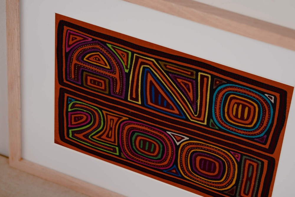 Traditional Multi-Color Year 2001 Mola