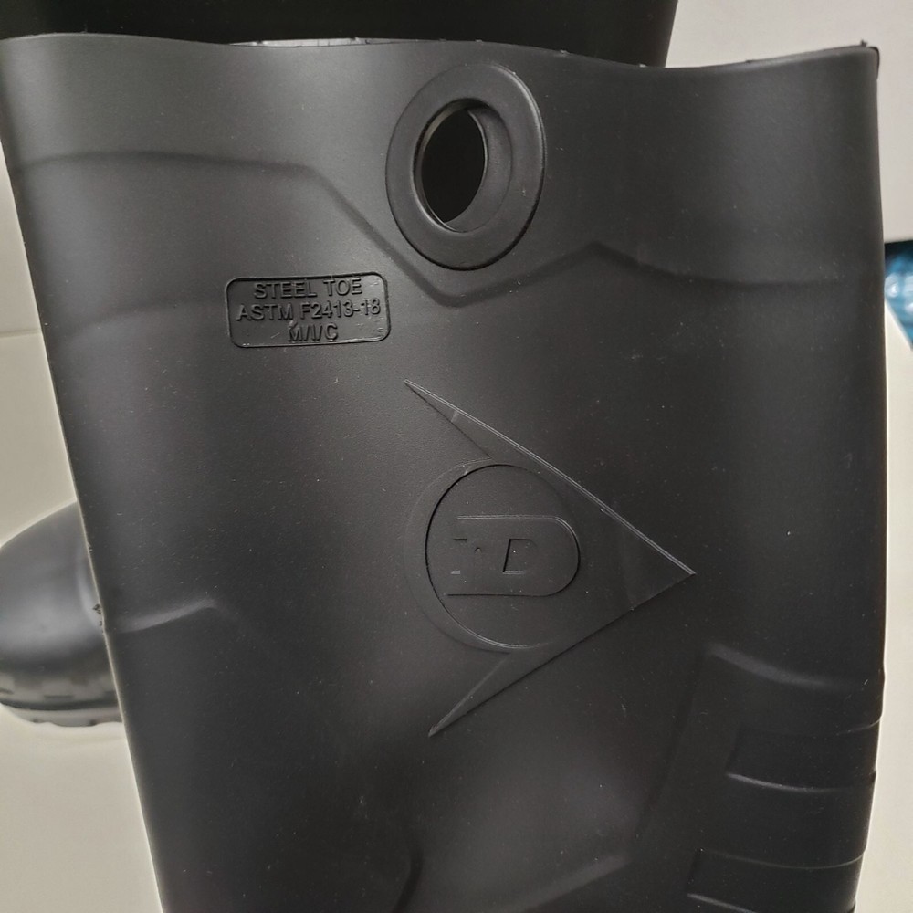 Dunlop Protective Rubber Boot in Black- Size m3/w5