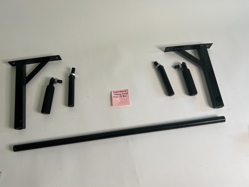 Joist Mount Pull-Up Bar – Ceiling Mounted, Box 1 Accessories