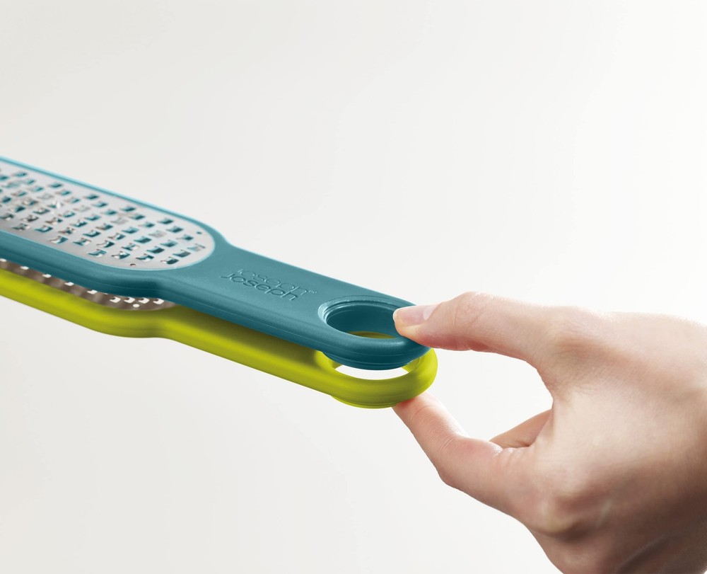 Joseph Duo 2-Piece Kitchen Grater Set, Vegetable, One Size, Opal