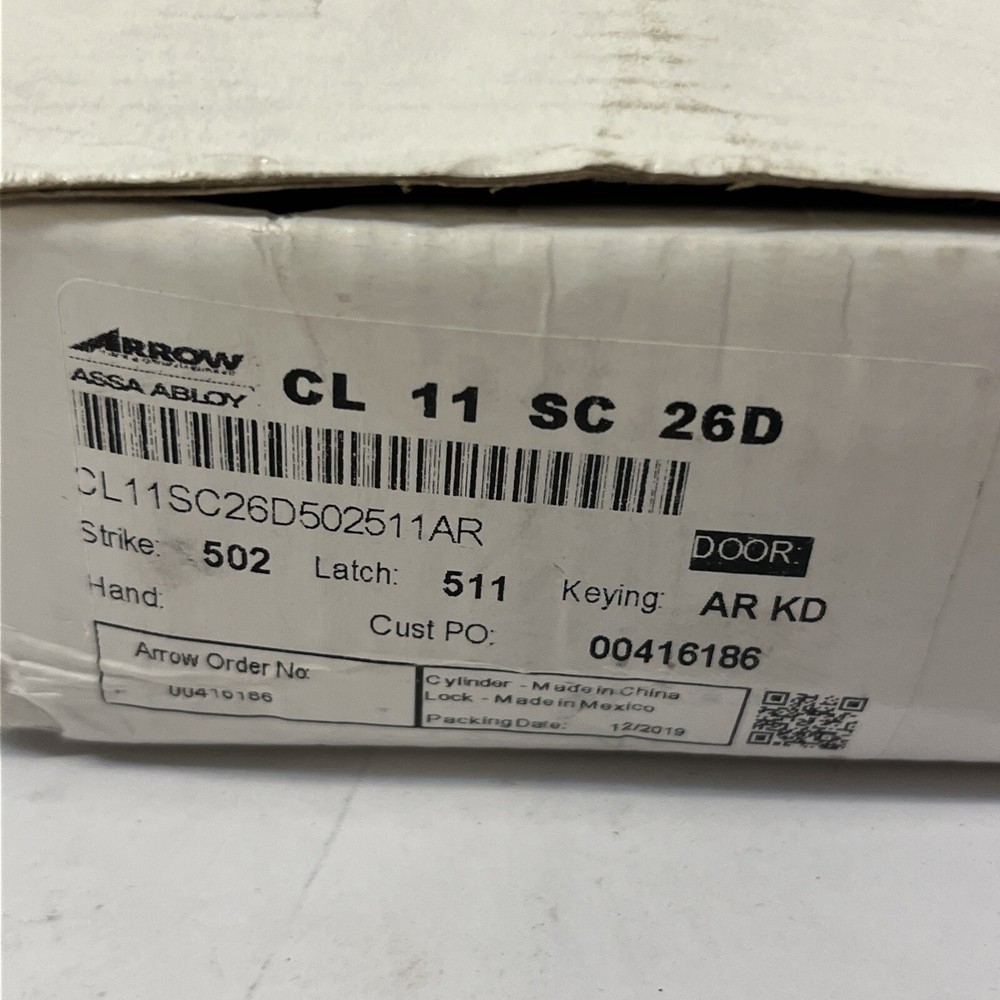 Arrow Lock 26D Lever CL11SC26D