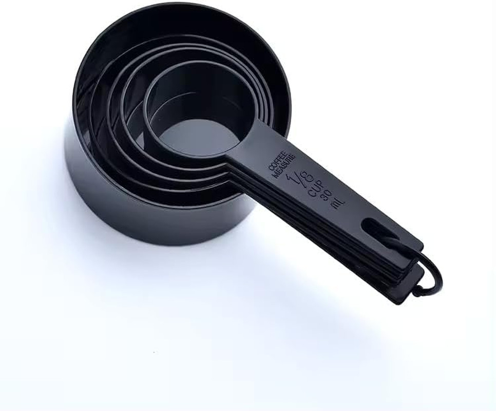 Plastic Measuring Cups and Spoons Set Nesting Kitchen Baking Tools Durable