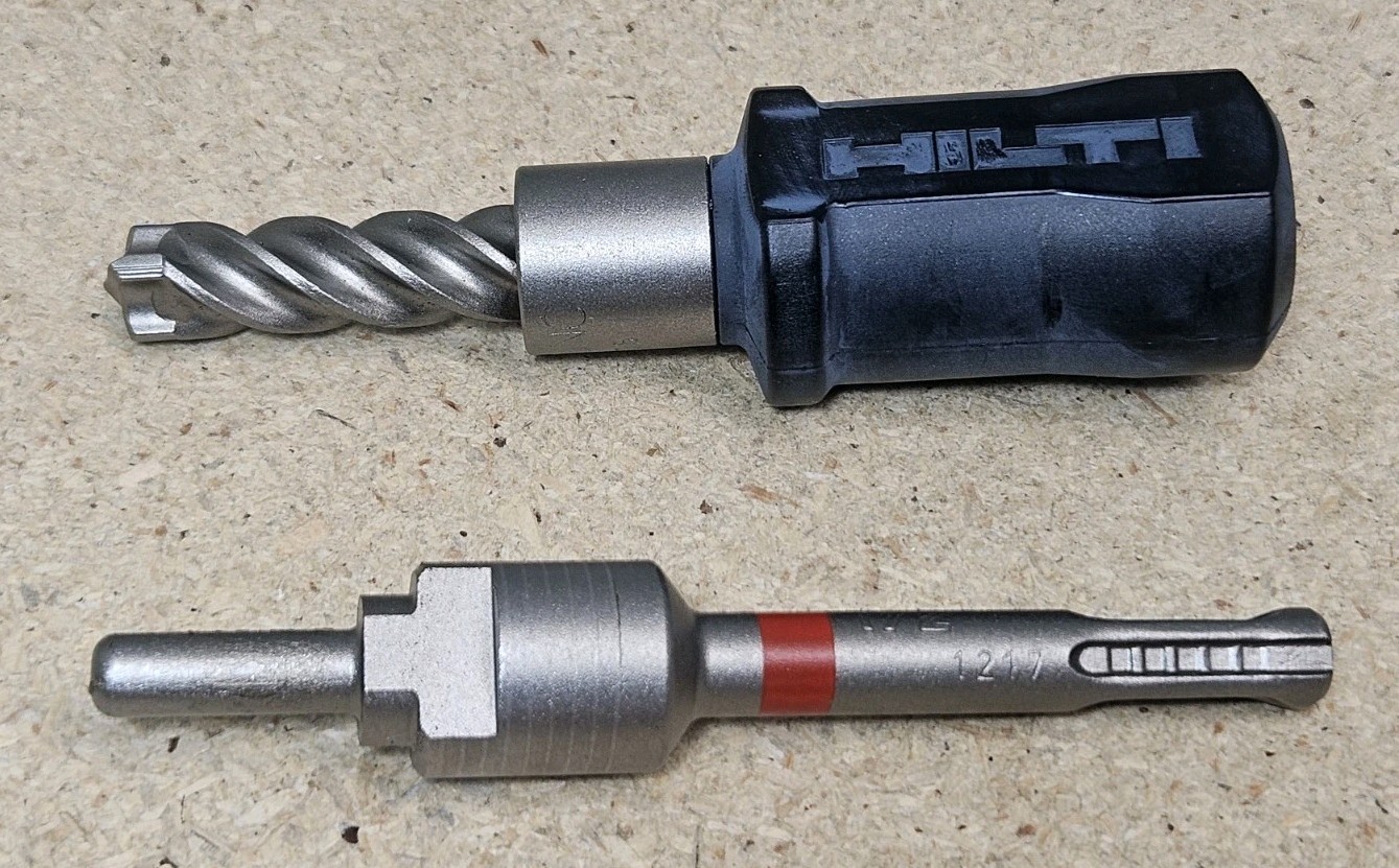 Hilti No. 2112764 anchor setting tool and drill bit combo - HDI(-L)+ 3/8"