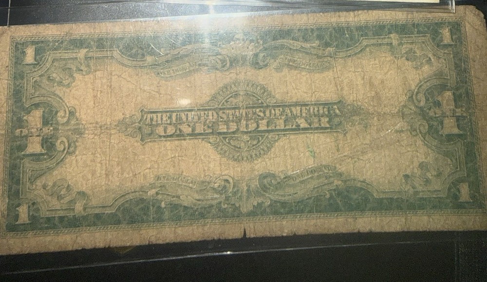 1923 $1 US Large Size Silver Certificate Circulated Banknote