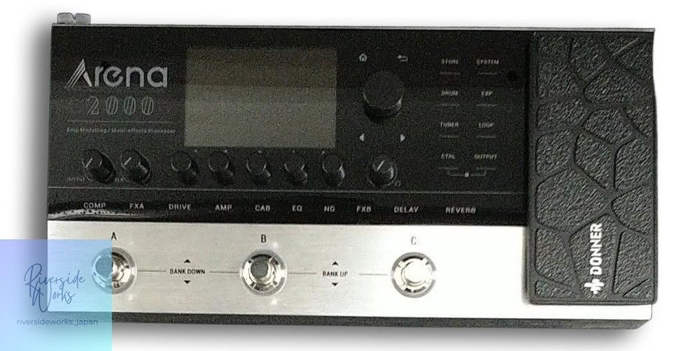 DONNER ARENA2000 Multi-Effects Processor for Guitar JP