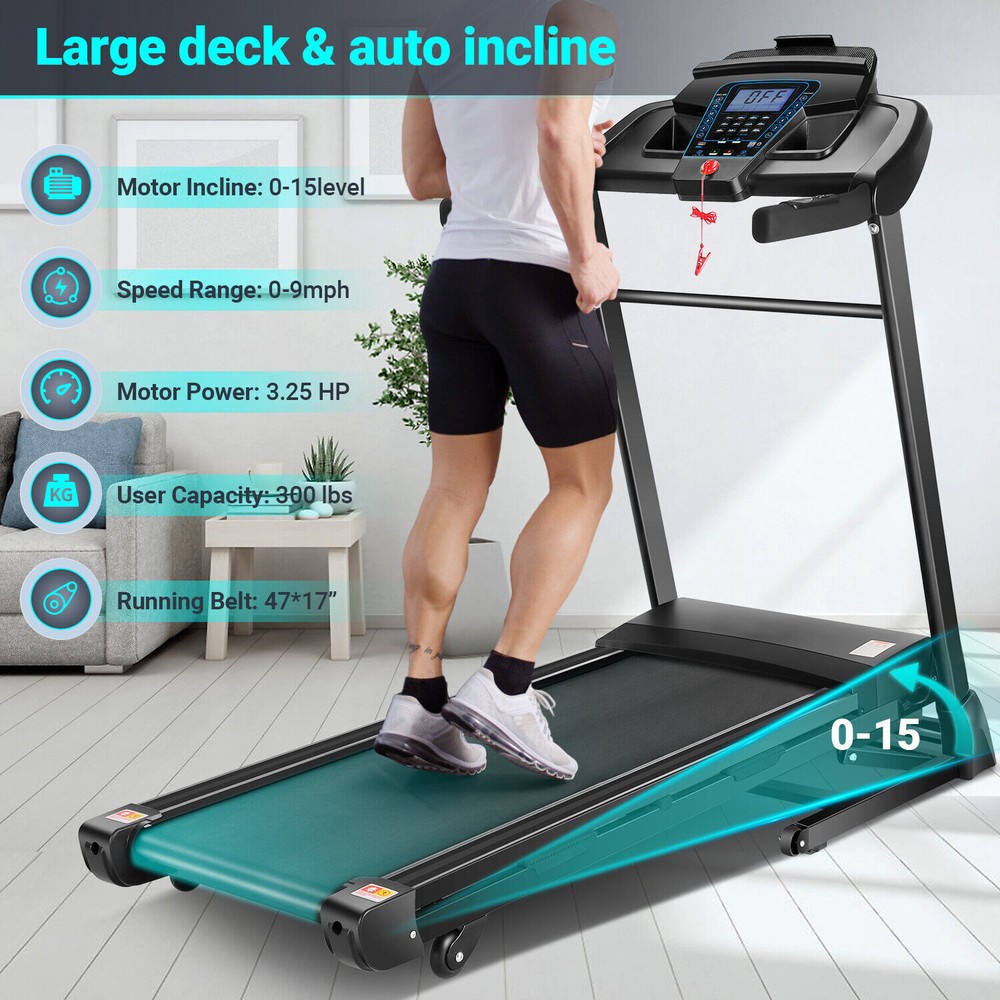 7-layer High-Tech Non-Slip &Shock-Absorbing Running Belt Treadmill for Excercise
