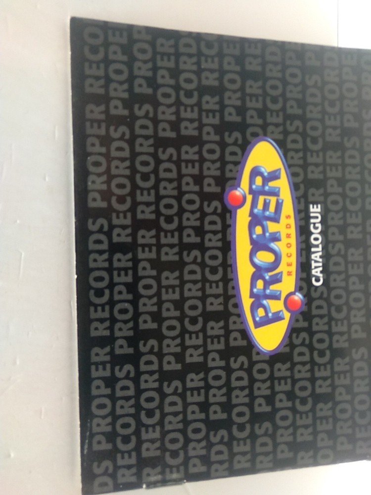 Proper Records Catalogue Number 2002/2 (PB)