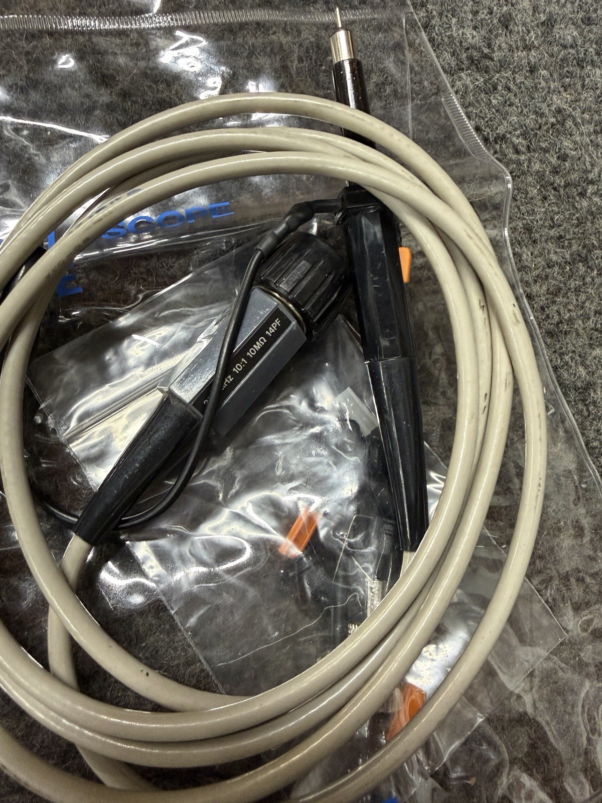 6 Lecroy Oscilloscope Probes (4) PP002, PP005, PP006 & PP092 Adapter