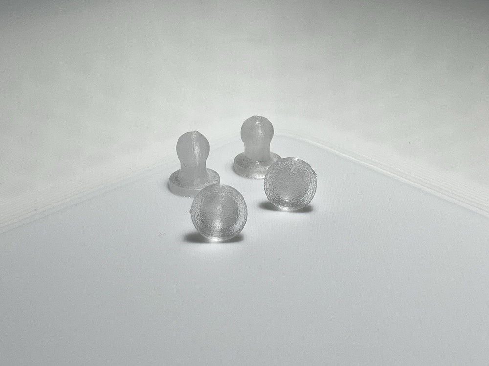 JT Proflex Plugs - Clears - 2 Sets
