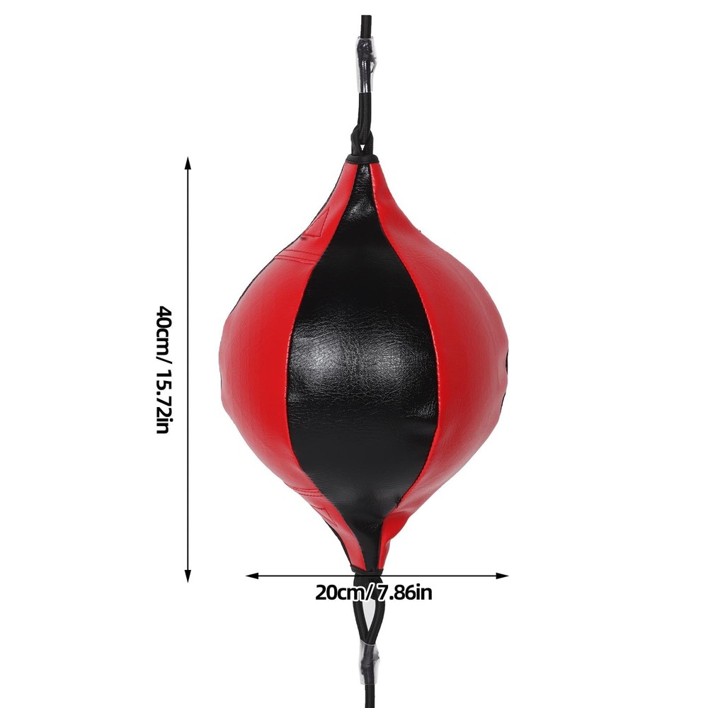 Double End Boxing Speed Ball PU Punching Reflex Eye Coordination Training Fit