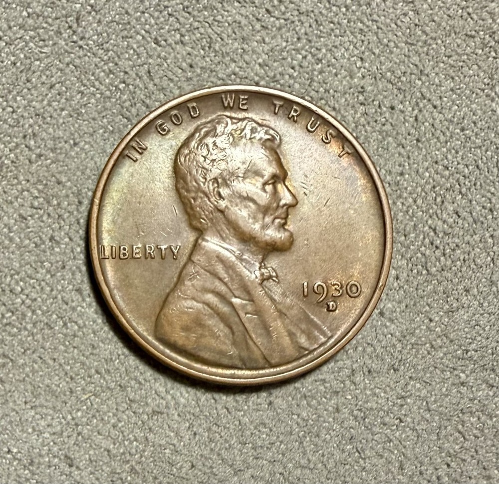 1930 D Lincoln Wheat Penny