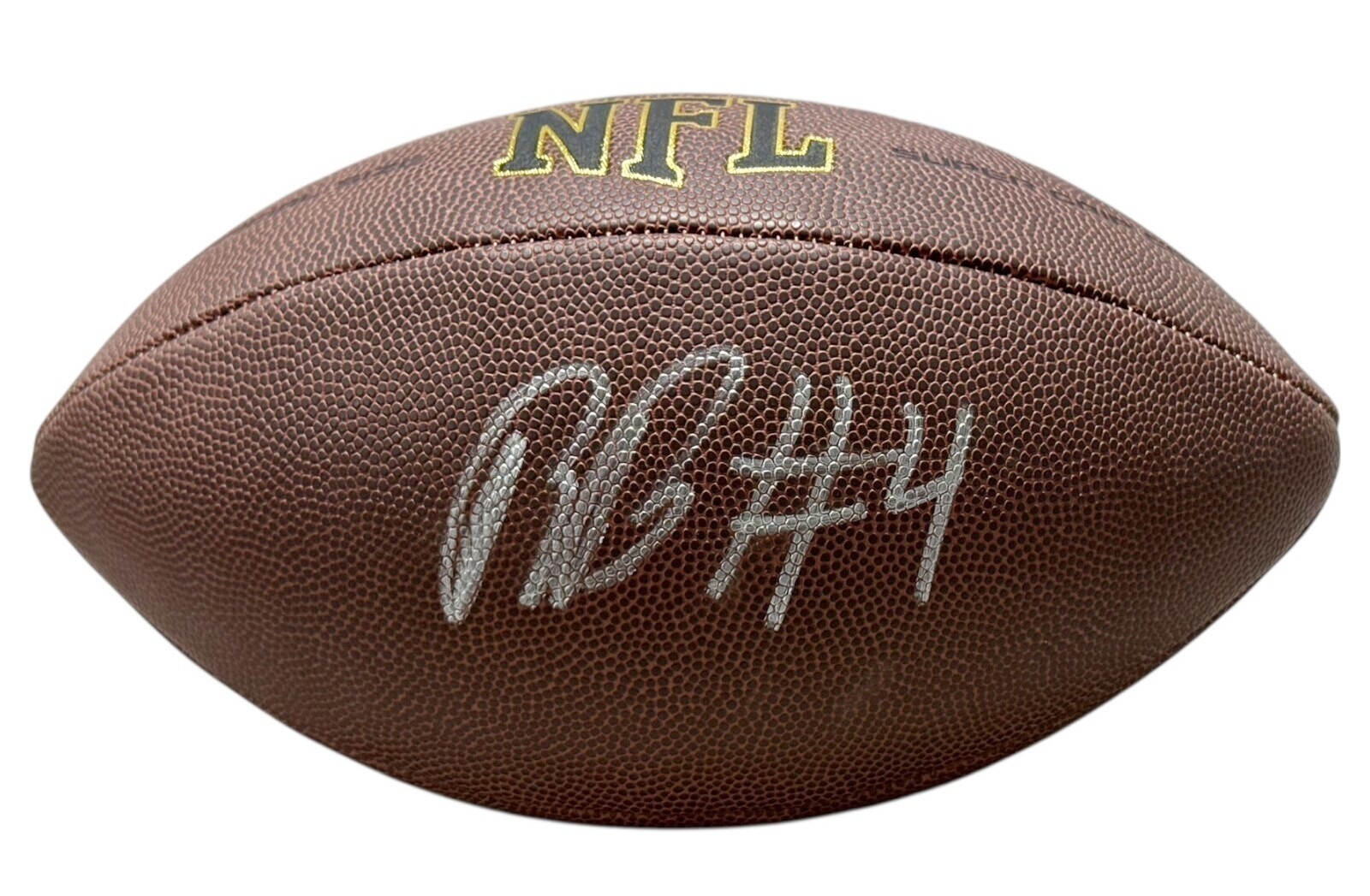 Rueben Bain Jr. Autographed Wilson NFL Football BAS Authenticated