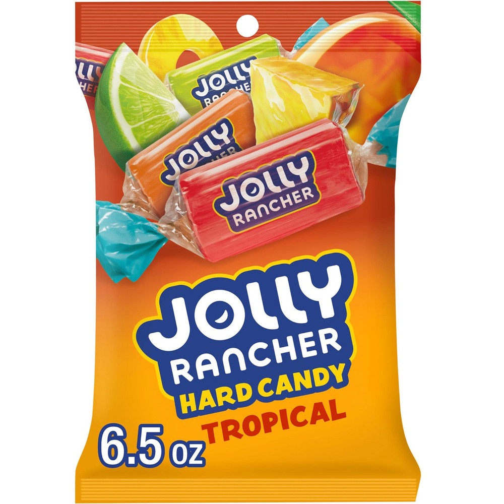 Tropical Fruit Flavored Hard Candy Bag, 6.5 oz