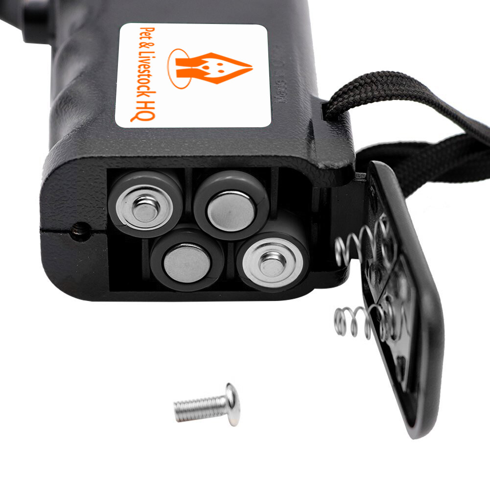 Electric cattle prod prodder 4000V shock handheld cow livestock stock battery