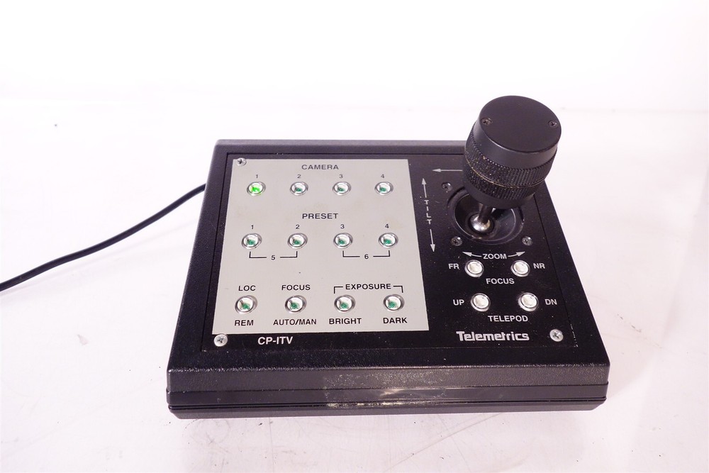Telemetrics CP-ITV-D300 Camera Control Panel Tested, Working + Power Adapter