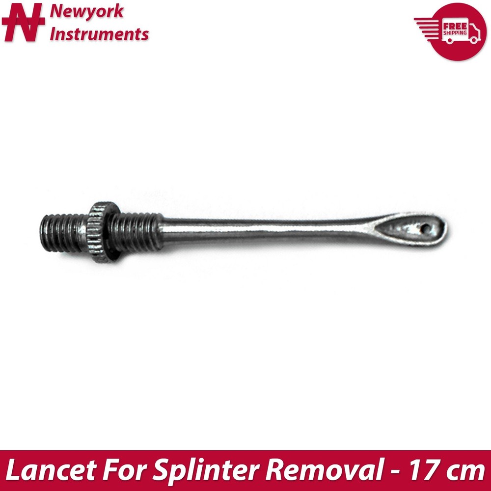 Lancet For Splinter Removal Veterinary Surgical Instruments Comedone Tools 3 Pcs