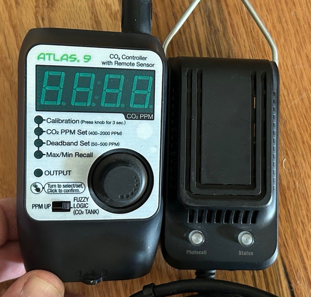Titan Controls ATLAS 9 CO2 Controller with Remote Sensor 10 Amps/120Volt