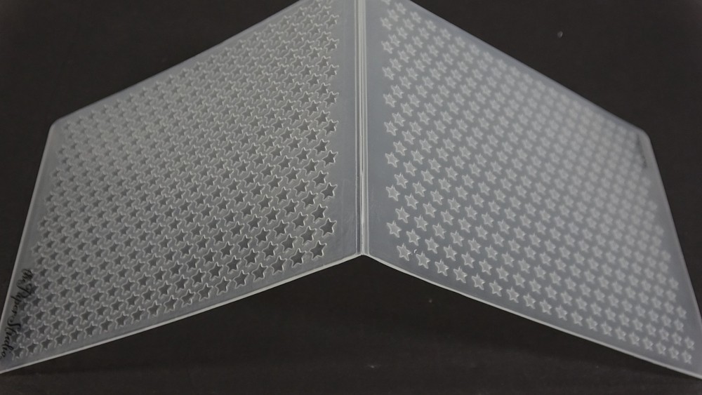 The Paper Studio Embossing Folder Tiny Stars 488551