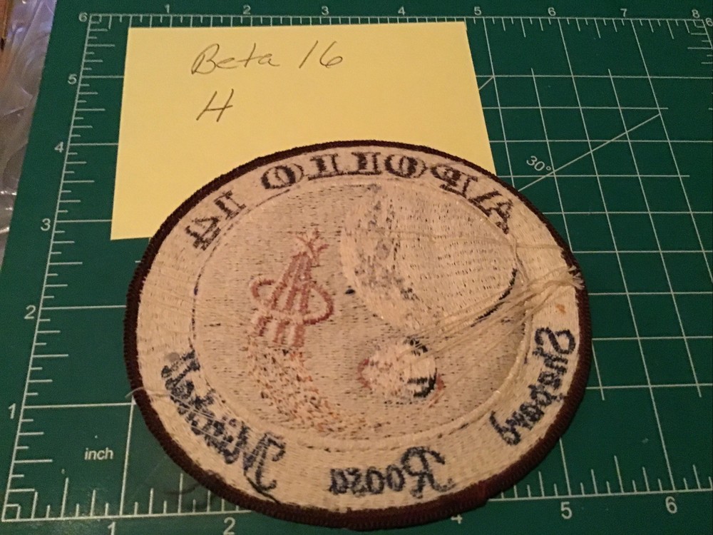 NASA APOLLO 14 SHEPARD ROOSA MITCHELL PATCH