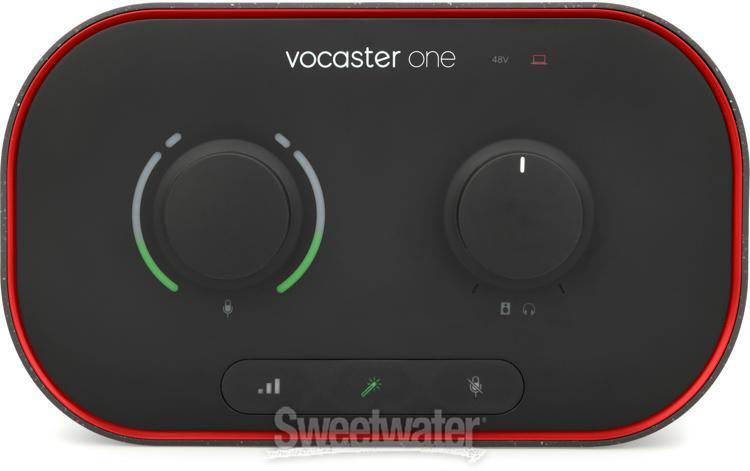 Focusrite Vocaster One USB-C Podcasting Audio Interface