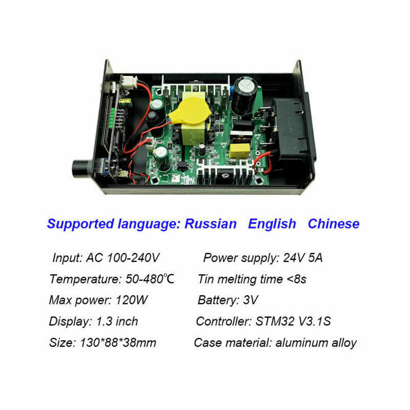 T12 Mini Soldering Station Solder Temperature Controller 50-480℃