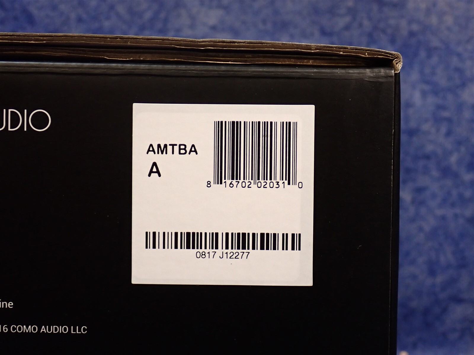 NEW Como Audio Amico AMTBA A Portable Wireless Smart Speaker System Teak/Black