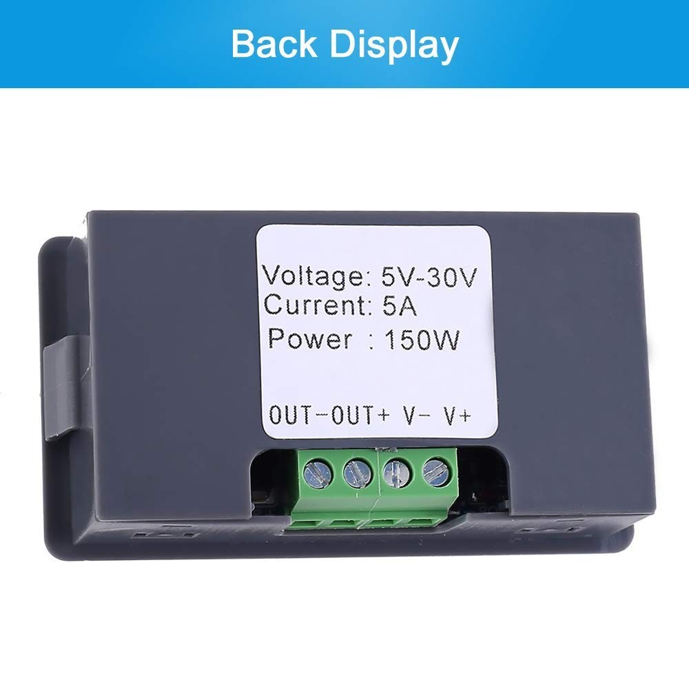 PWM DC Motor Driver 5V-24V 150W with Soft Start and Parameter Memory