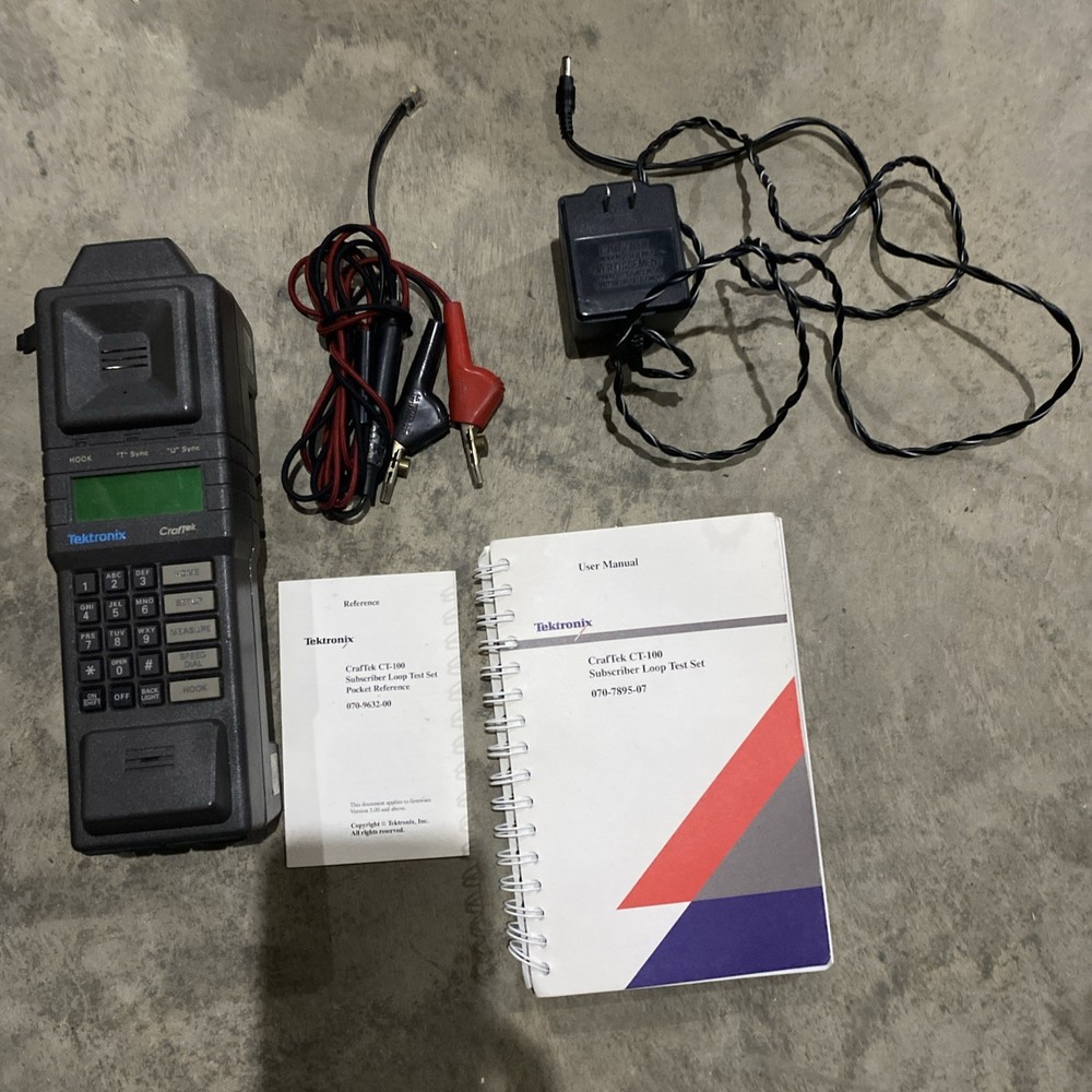 Tektronix CT100 CrafTEK Subscriber Loop Test Set