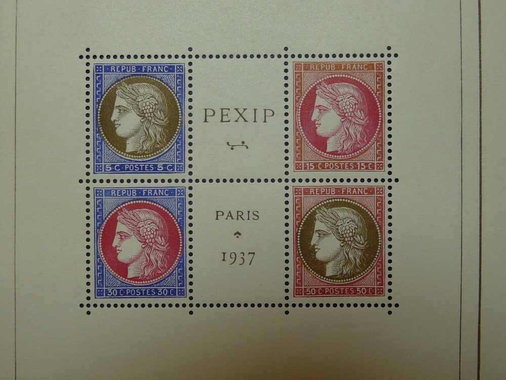 France, Mi. No.: Block 3, Yvert: , MNH)