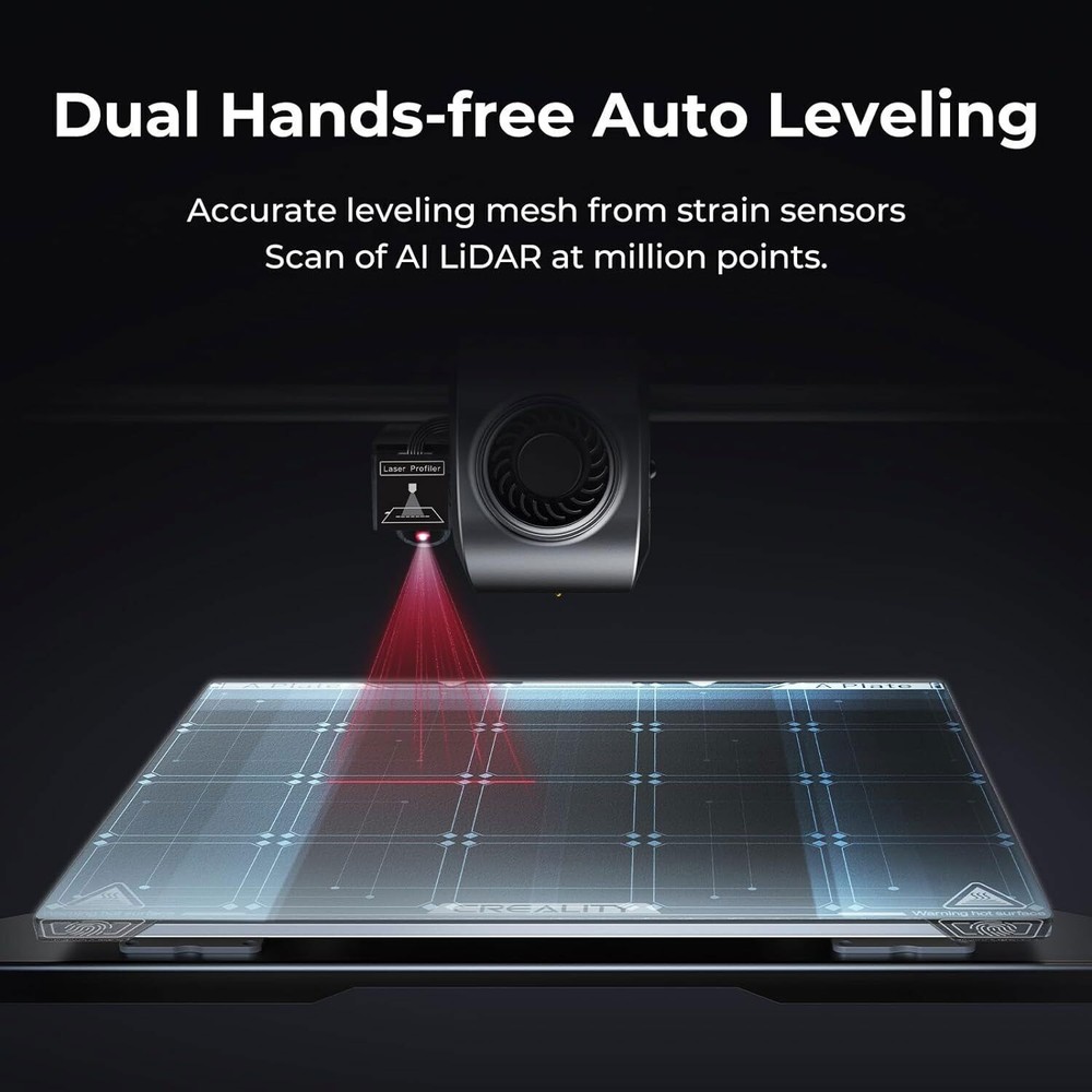 Creality K1 Max 3D Printer, 600mm/s High-Speed w/Auto Leveling Smart AI Function