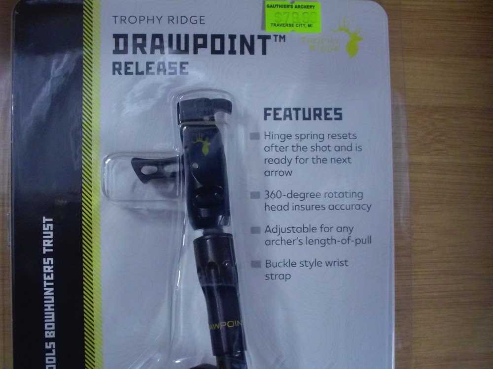Trophy Ridge DrawPoint Caliper Index Finger Release