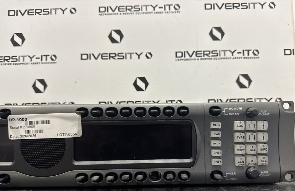 Bosh RTS RP-1332 32-Position Intercom Keypanel (missing one button)