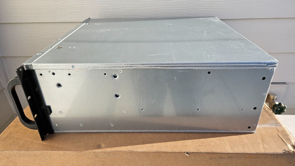 4U Rackmount Server Ai 19" Short Depth Chassis Computer Case 15-Drive Bays