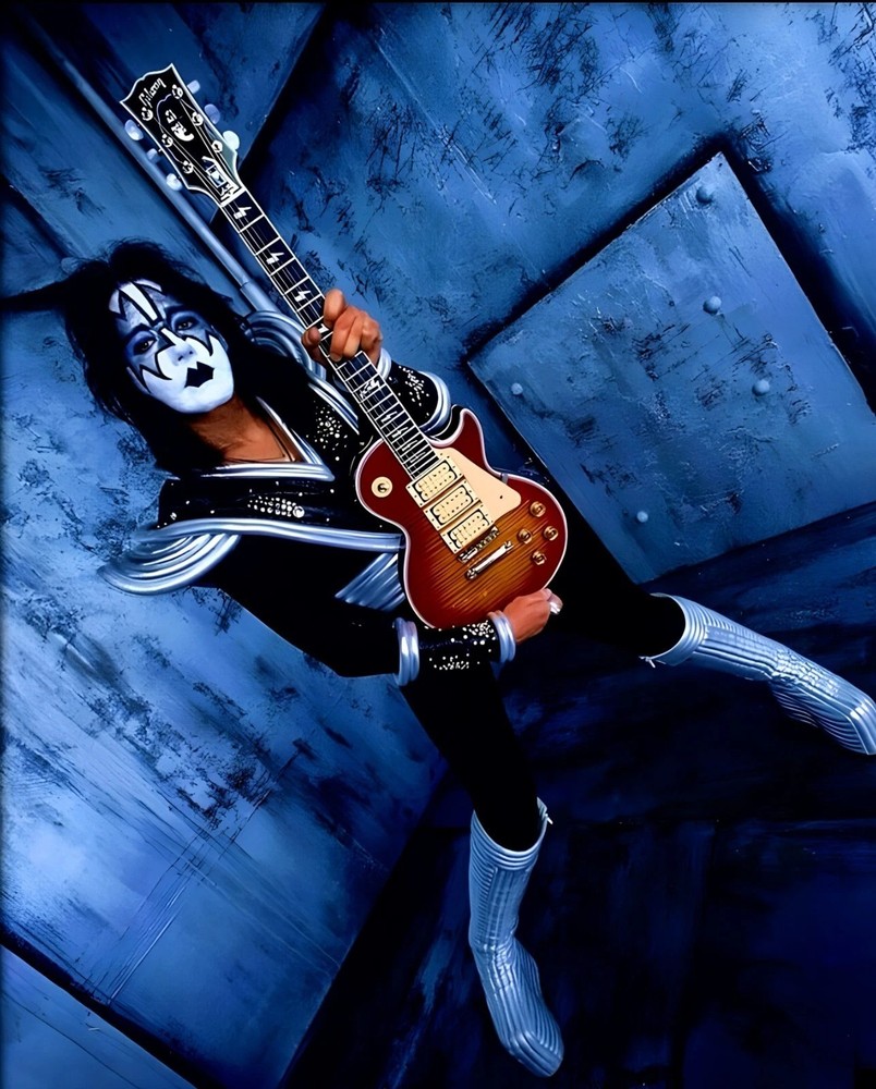 Ace Frehley KISS   8x10   11x14 Reprint