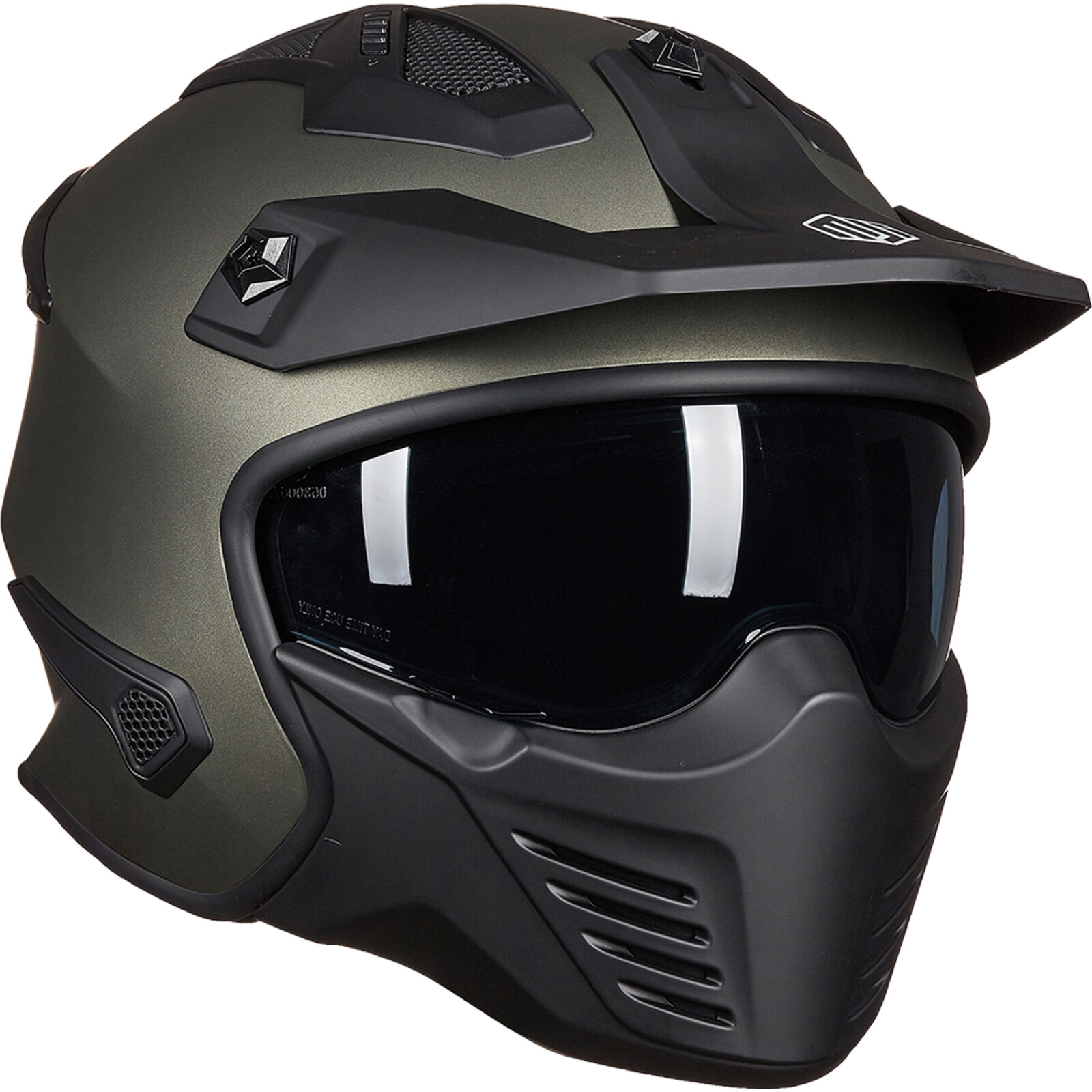 ILM Seller Refurbish Open Face 3/4 Motorcycle Half Helmet Moped ATV Scooter DOT